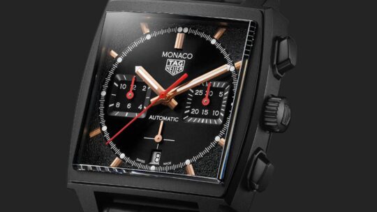 TAG Heuer Replica Monaco Black Special Edition beim F1 Grand Prix von Monaco